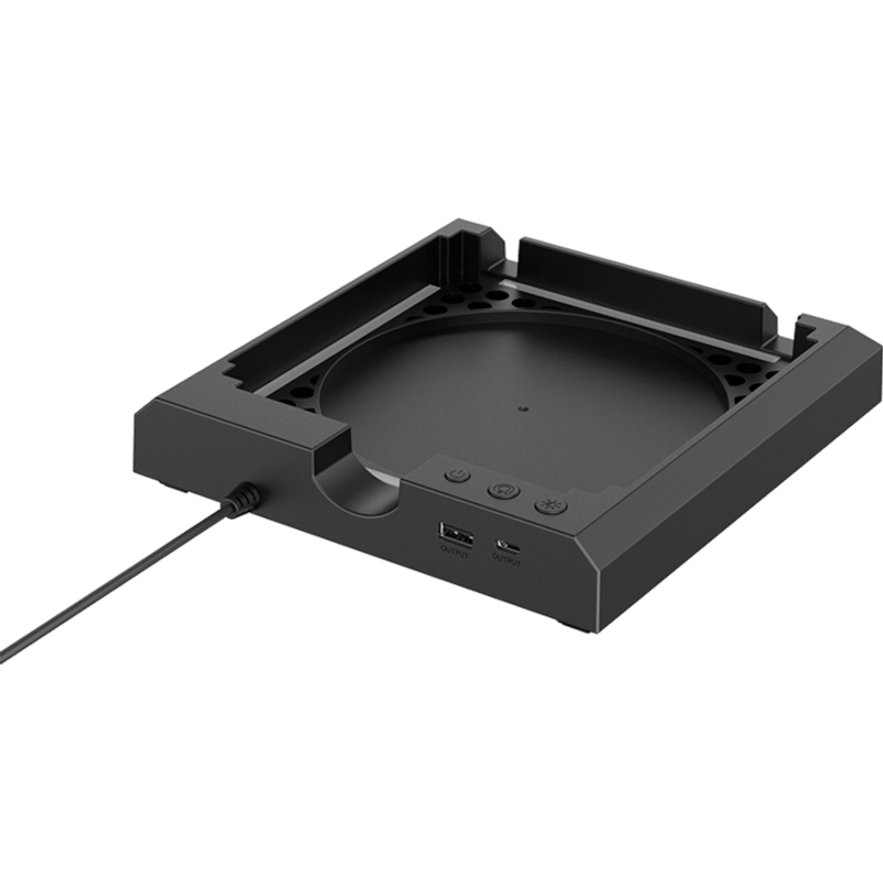 PC, gaming si accesorii - Gaming - Accesorii gaming - Accesorii console gaming - Stand consola gaming, Venom, pentru XBOX Series X, LED RGB, negru - Infinity.ro