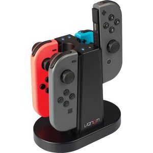 Statia de incarcare Venom pentru Nintendo Switch Joy-Con, negru