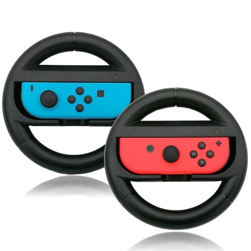 PC, gaming si accesorii - Gaming - Accesorii gaming - Controlere, Volane si Casti gaming - Set 2 volane Venom pentru controller Nintendo Switch 2, negru - Infinity.ro