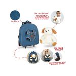 Carti si Birotica - Rechizite - Rucsacuri si genti scolare - Ghiozdan troller, Perletti, model Catelus Duff, 32 cm, colectia Perletti Toys - Infinity.ro