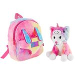 Carti si Birotica - Rechizite - Rucsacuri si genti scolare - Ghiozdan gradinita, Perletti, model Unicornul Emi, 27 cm, colectia Perletti Toys - Infinity.ro