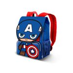 Carti si Birotica - Rechizite - Rucsacuri si genti scolare - Ghiozdan mic extensibil Captain America Glory, 34 x 26 x 18 cm 34 x 26 x 18 cm Albastru - Infinity.ro