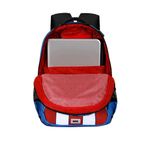 Carti si Birotica - Rechizite - Rucsacuri si genti scolare - Ghiozdan scoala Captain America Gears 46 x 34 x 21 cm Albastru 46 x 34 x 21 cm - Infinity.ro