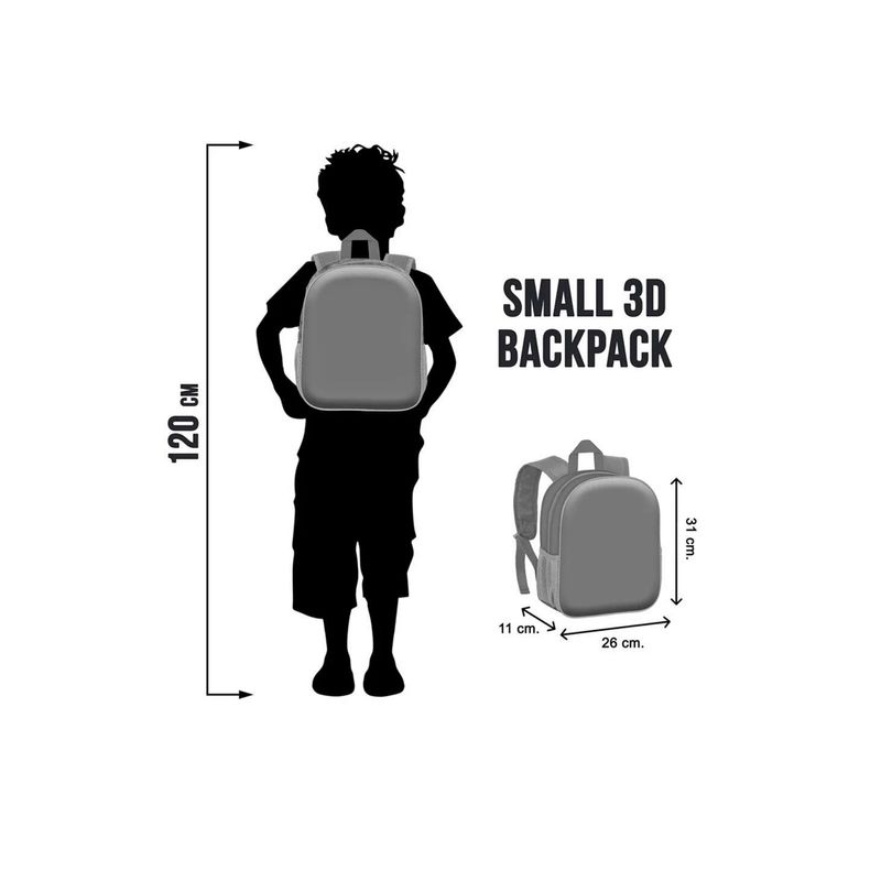 Carti si Birotica - Rechizite - Rucsacuri si genti scolare - Ghiozdan gradinita Batman cu gluga 31 x 26 x 11 cm 31 x 26 x 11 cm Gri/Negru - Infinity.ro