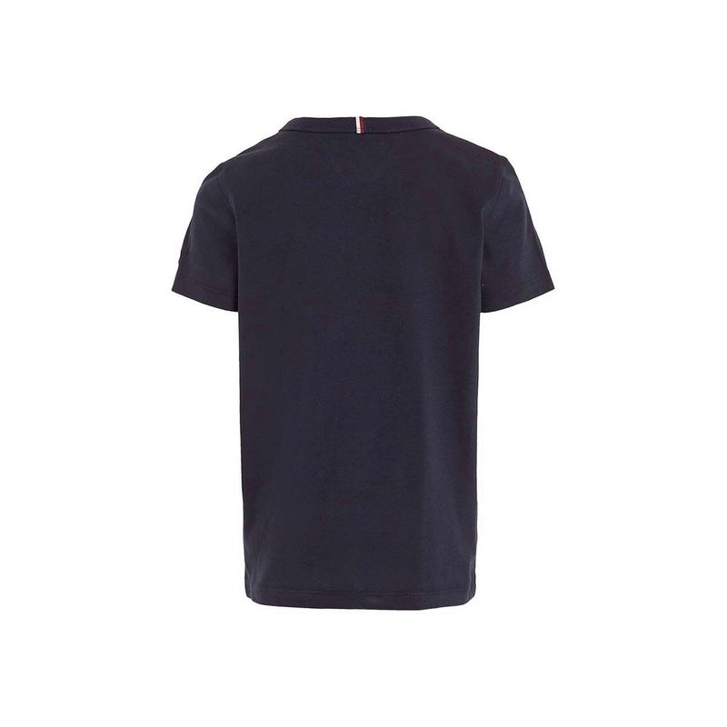 Fashion, accesorii si bijuterii - Copii - Imbracaminte copii - Tricouri copii - Tricou copii Tommy Hilfiger KB0KB08555 140 CM Bleumarin 10 ani - Infinity.ro