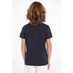 Fashion, accesorii si bijuterii - Copii - Imbracaminte copii - Tricouri copii - Tricou copii Tommy Hilfiger KB0KB08555 140 CM Bleumarin 10 ani - Infinity.ro