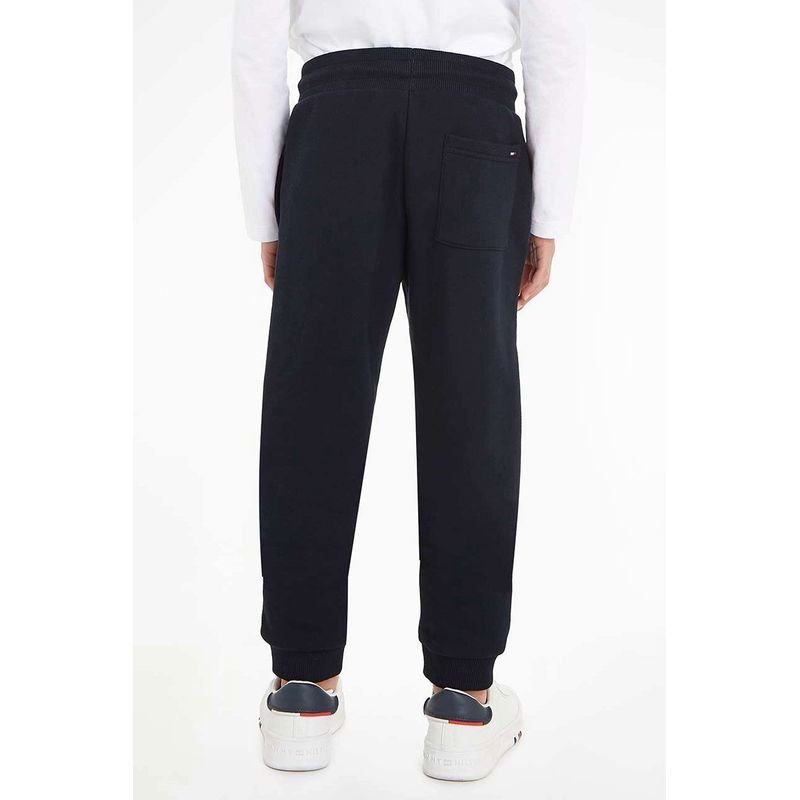 Fashion, accesorii si bijuterii - Copii - Imbracaminte copii - Pantaloni copii - Pantaloni trening copii Tommy Hilfiger KB0KB08475 116 CM Bleumarin 6 ani - Infinity.ro