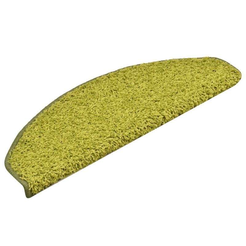 Casa si Gradina - Textile si covoare - Covoare - Covoare casa - Covorase pentru trepte scara, 15 buc., verde, 65 x 21 x 4 cm - Infinity.ro