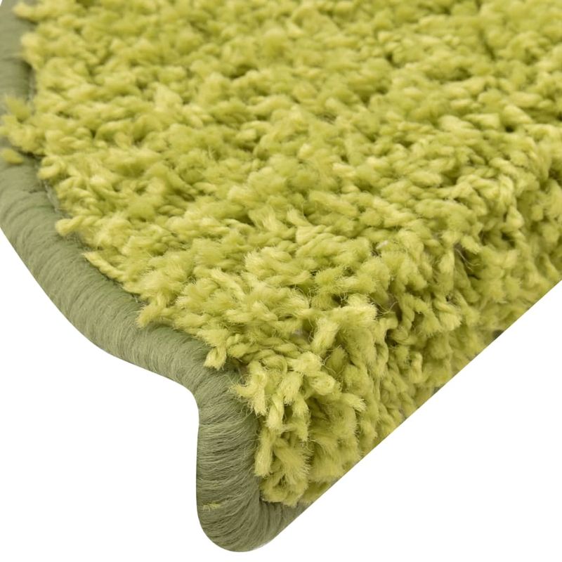 Casa si Gradina - Textile si covoare - Covoare - Covoare casa - Covorase pentru trepte scara, 15 buc., verde, 65 x 21 x 4 cm - Infinity.ro