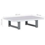 Casa si Gradina - Mobilier - Mobilier baie - Etajere baie - Mobilier de baie, alb, 60 x 40 x 16,3 cm - Infinity.ro