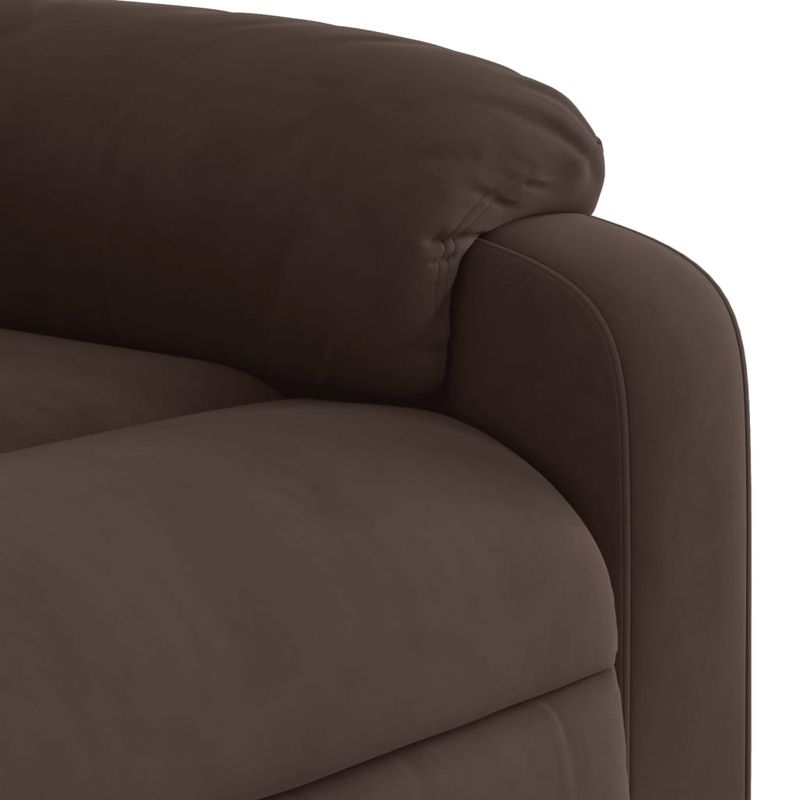 Casa si Gradina - Mobilier - Scaune si fotolii - Fotolii - Fotoliu rabatabil, maro, microfibra - Infinity.ro