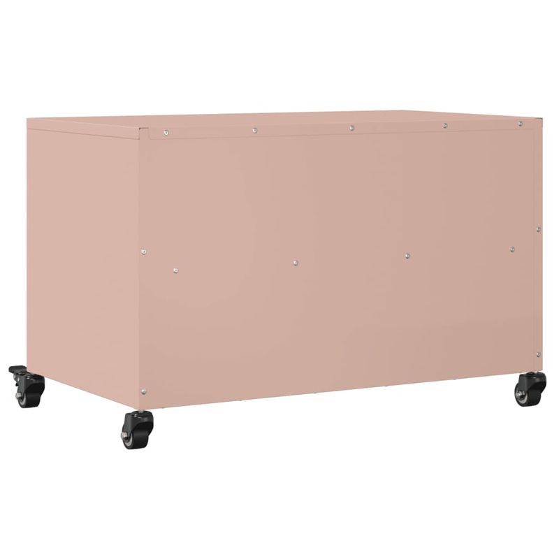 Casa si Gradina - Mobilier - Comode si corpuri - Comode - Dulap TV, roz, 68x39x43,5 cm, otel laminat la rece - Infinity.ro