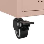 Casa si Gradina - Mobilier - Comode si corpuri - Comode - Dulap TV, roz, 68x39x43,5 cm, otel laminat la rece - Infinity.ro