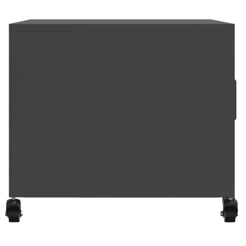 Casa si Gradina - Mobilier - Mese si birouri - Masute de cafea - Masuta de cafea, negru, 68x50x43,5 cm, otel laminat la rece - Infinity.ro