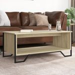 Casa si Gradina - Mobilier - Mese si birouri - Masute de cafea - Masuta de cafea, stejar sonoma, 100x51x40 cm, lemn prelucrat - Infinity.ro
