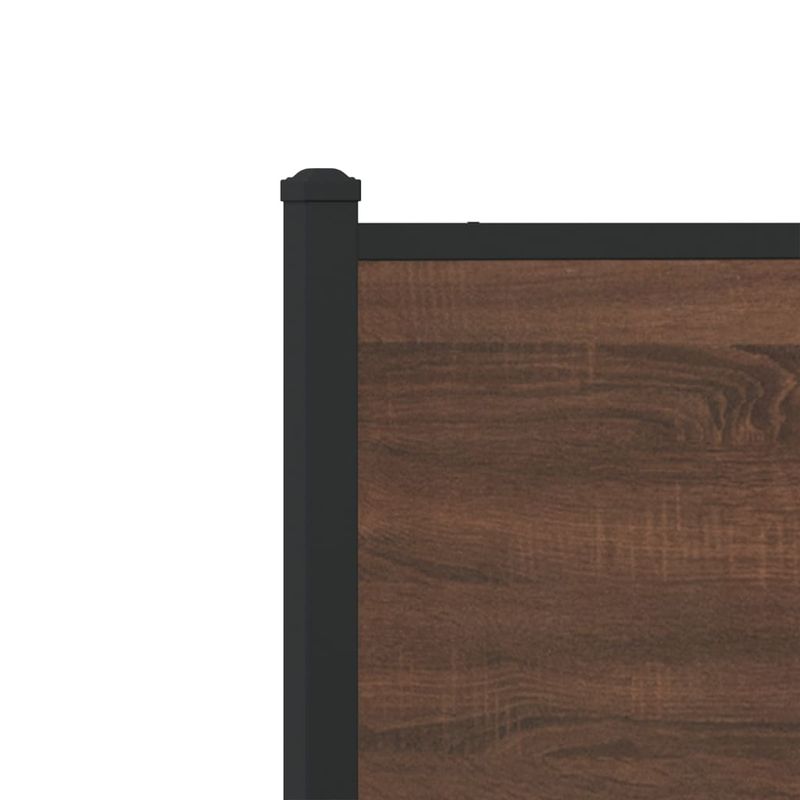 Casa si Gradina - Mobilier - Paturi si accesorii - Paturi - Cadru pat metalic cu tablie la cap/picioare, 140x190 cm, model cu tăblie și suport de picioare - Infinity.ro