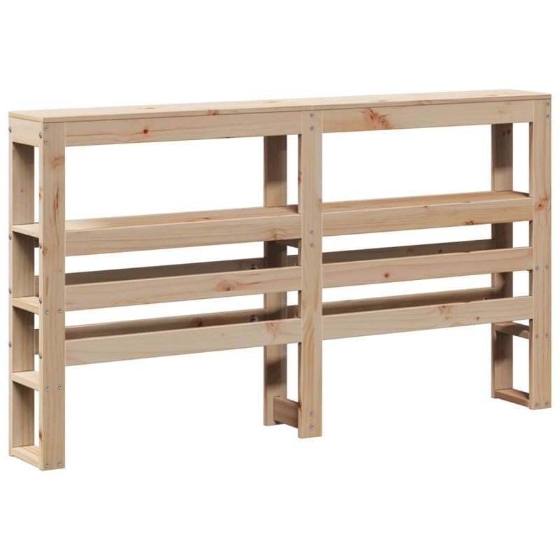 Casa si Gradina - Mobilier - Paturi si accesorii - Paturi - Cadru de pat fara saltea, 150x200 cm, lemn masiv pin - Infinity.ro