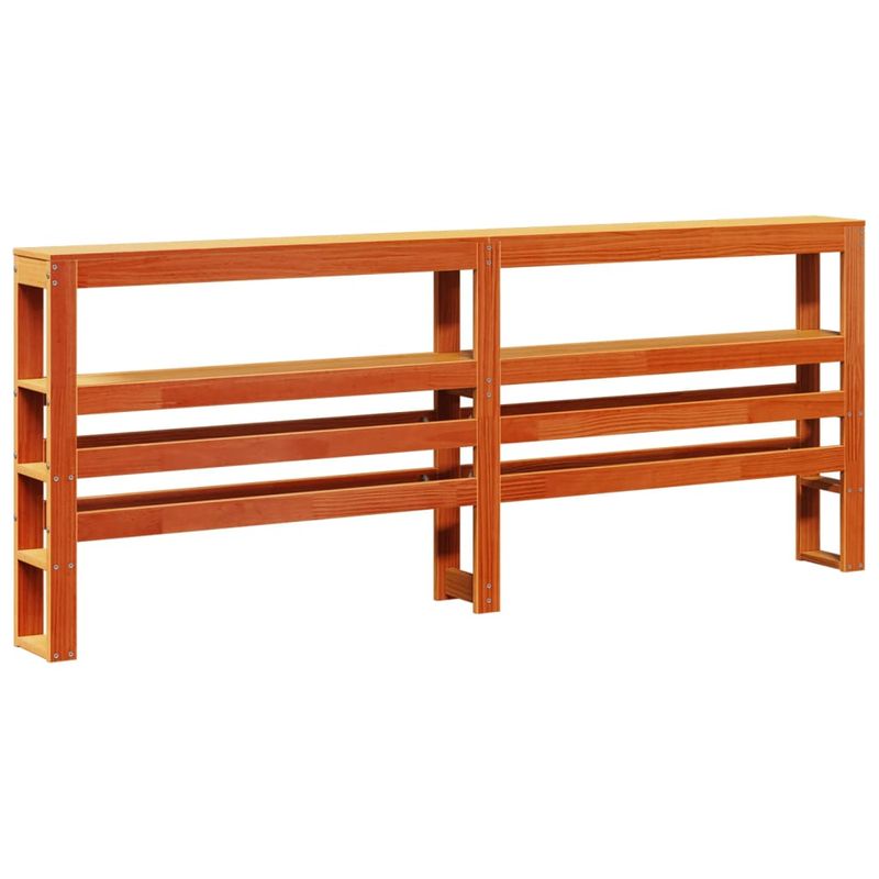 Casa si Gradina - Mobilier - Paturi si accesorii - Paturi - Cadru de pat fara saltea, maro ceruit 180x200 cm lemn masiv pin - Infinity.ro