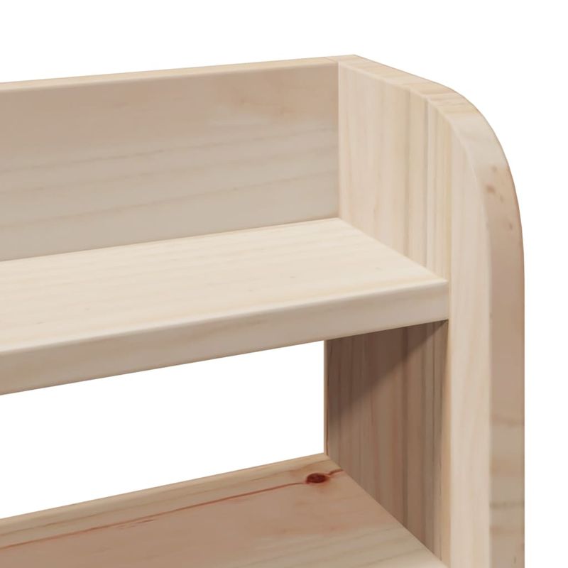 Casa si Gradina - Mobilier - Paturi si accesorii - Paturi - Cadru de pat cu tablie, 120x190 cm, lemn masiv pin - Infinity.ro
