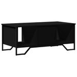 Casa si Gradina - Mobilier - Mese si birouri - Masute de cafea - Masuta de cafea, negru, 100x51x40 cm, lemn prelucrat - Infinity.ro