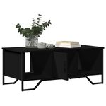 Casa si Gradina - Mobilier - Mese si birouri - Masute de cafea - Masuta de cafea, negru, 100x51x40 cm, lemn prelucrat - Infinity.ro
