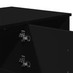 Casa si Gradina - Mobilier - Mese si birouri - Masute de cafea - Masuta de cafea, negru, 100x51x40 cm, lemn prelucrat - Infinity.ro