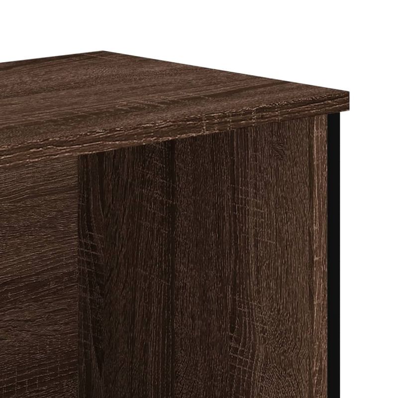 Casa si Gradina - Mobilier - Organizare si depozitare - Organizator incaltaminte - Pantofar, stejar maro, 90x38x45,5 cm, lemn prelucrat - Infinity.ro