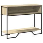 Casa si Gradina - Mobilier - Comode si corpuri - Console - Masuta consola, stejar sonoma, 100x35x74,5 cm, lemn prelucrat - Infinity.ro
