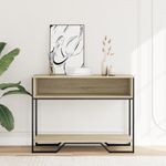 Casa si Gradina - Mobilier - Comode si corpuri - Console - Masuta consola, stejar sonoma, 100x35x74,5 cm, lemn prelucrat - Infinity.ro