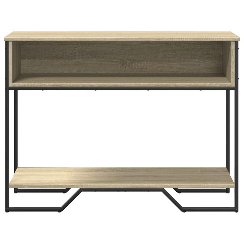 Casa si Gradina - Mobilier - Comode si corpuri - Console - Masuta consola, stejar sonoma, 100x35x74,5 cm, lemn prelucrat - Infinity.ro