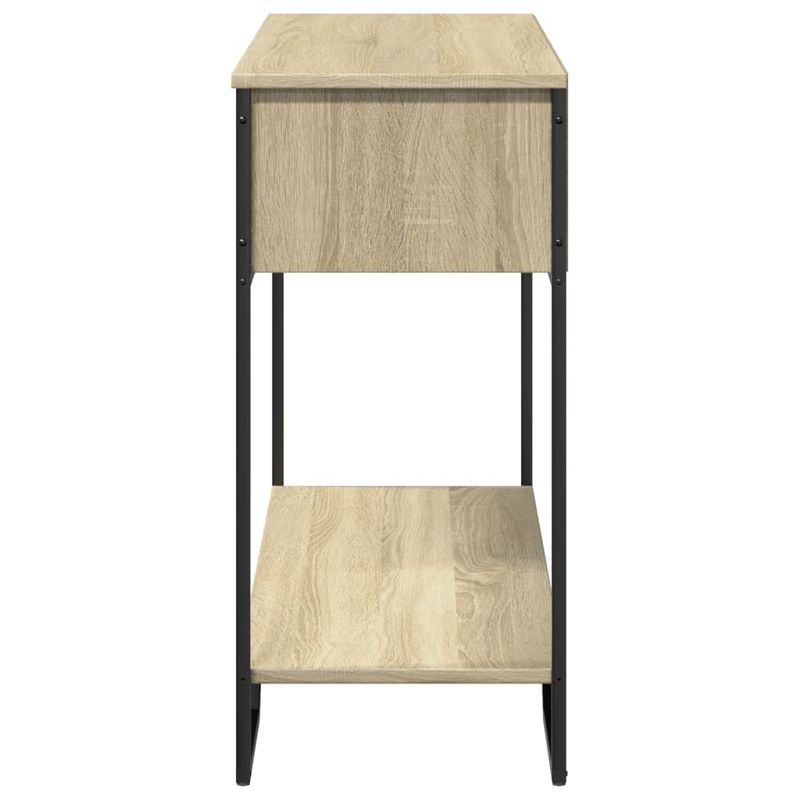 Casa si Gradina - Mobilier - Comode si corpuri - Console - Masuta consola, stejar sonoma, 100x35x74,5 cm, lemn prelucrat - Infinity.ro