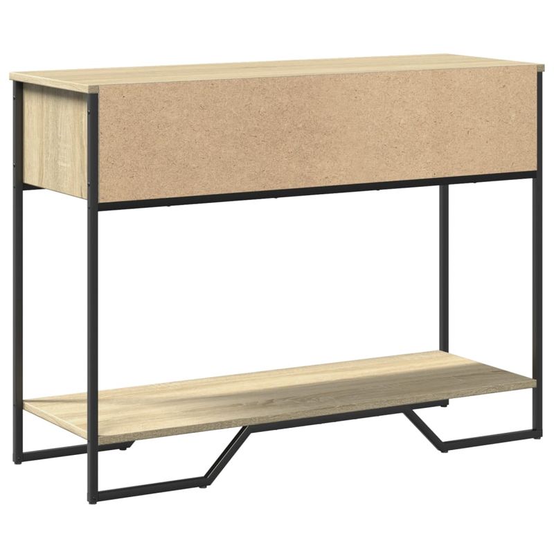 Casa si Gradina - Mobilier - Comode si corpuri - Console - Masuta consola, stejar sonoma, 100x35x74,5 cm, lemn prelucrat - Infinity.ro