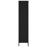 Casa si Gradina - Mobilier - Biblioteci si rafturi - Biblioteci - Biblioteca, negru, 80x31x137,5 cm, lemn prelucrat - Infinity.ro