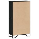 Casa si Gradina - Mobilier - Biblioteci si rafturi - Biblioteci - Biblioteca, negru, 80x31x137,5 cm, lemn prelucrat - Infinity.ro
