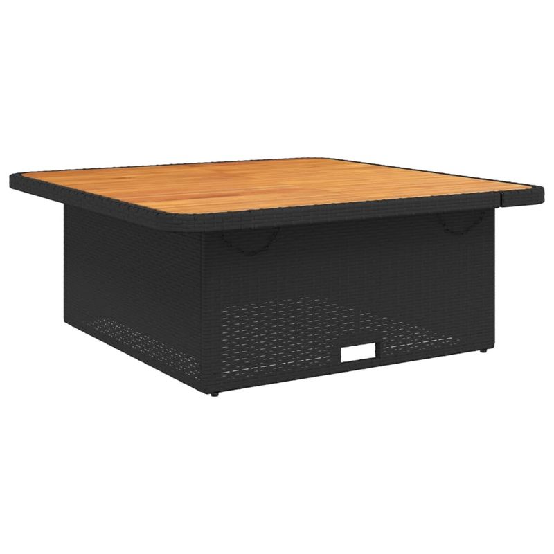 Casa si Gradina - Gradina si terasa - Mobilier exterior - Seturi mobila gradina - Set sezlonguri de gradina, 5 piese, cu perne, negru, poliratan - Infinity.ro
