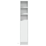 Casa si Gradina - Mobilier - Comode si corpuri - Comode - Dulap cu LED, alb, 36x32,5x200 cm, lemn prelucrat - Infinity.ro