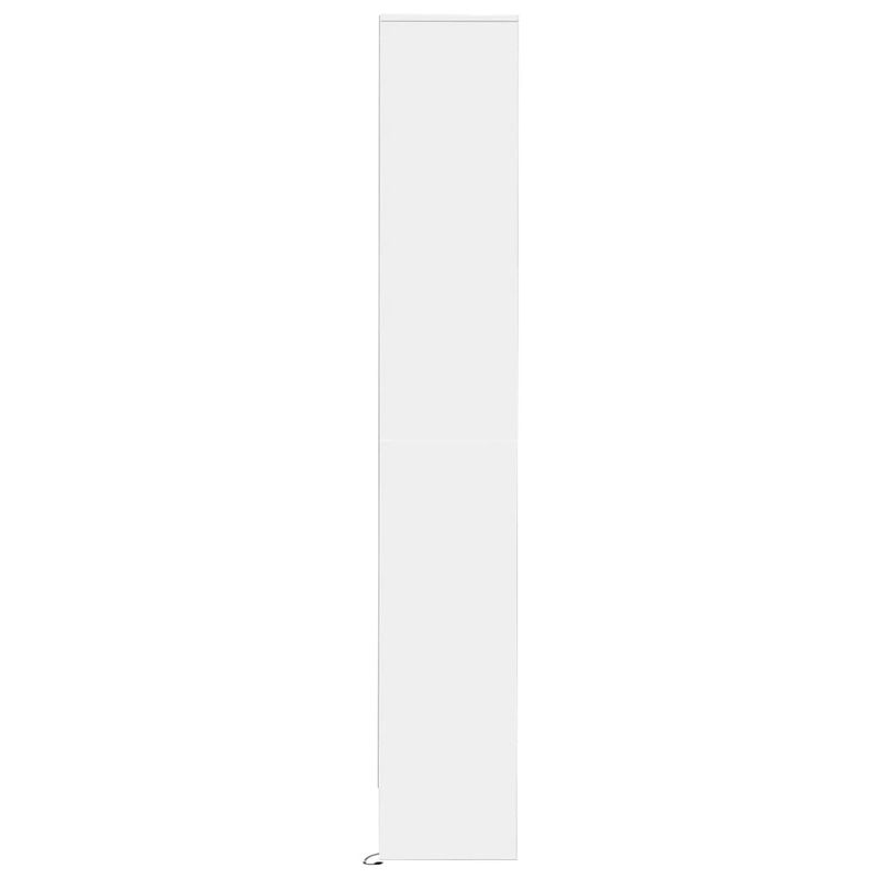 Casa si Gradina - Mobilier - Comode si corpuri - Comode - Dulap cu LED, alb, 36x32,5x200 cm, lemn prelucrat - Infinity.ro
