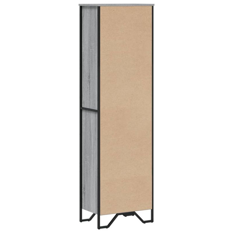 Casa si Gradina - Mobilier - Biblioteci si rafturi - Biblioteci - Biblioteca, gri sonoma, 50x31x169 cm, lemn prelucrat - Infinity.ro