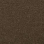 Casa si Gradina - Mobilier - Paturi si accesorii - Paturi - Cadru de pat cu tablie, maro inchis, 100x200 cm, textil - Infinity.ro