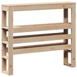 Casa si Gradina - Mobilier - Paturi si accesorii - Paturi - Cadru pat fara saltea, 100x200 cm, lemn masiv pin - Infinity.ro