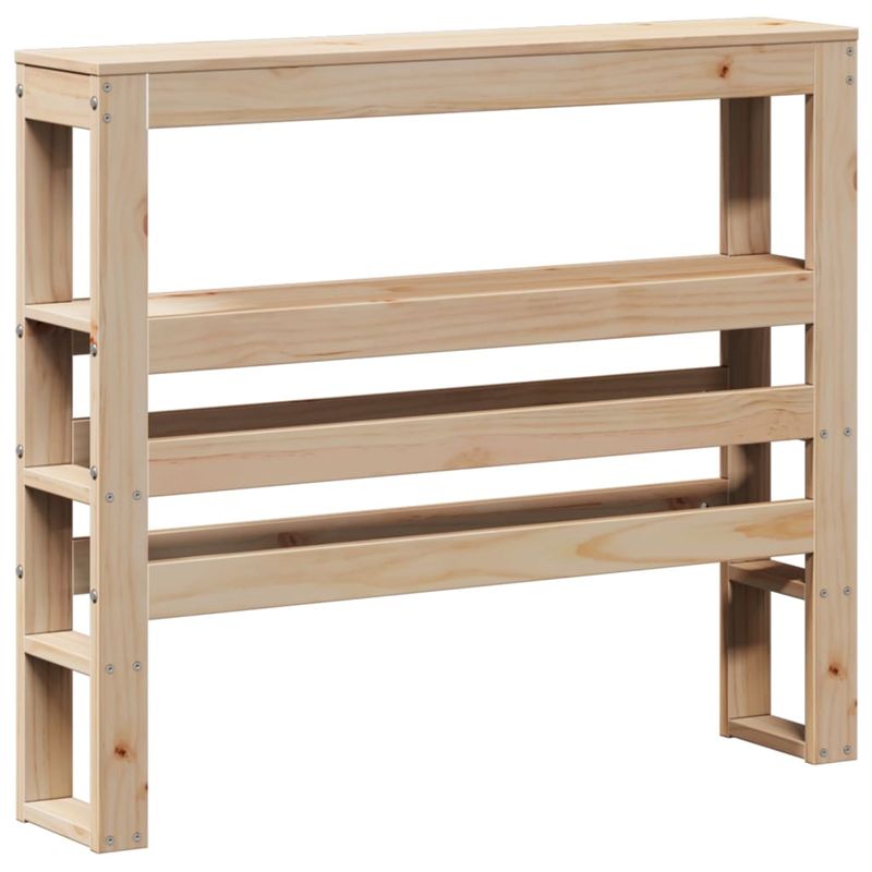 Casa si Gradina - Mobilier - Paturi si accesorii - Paturi - Cadru pat fara saltea, 100x200 cm, lemn masiv pin - Infinity.ro