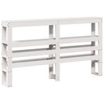 Casa si Gradina - Mobilier - Paturi si accesorii - Paturi - Cadru de pat fara saltea, alb, 120x190 cm, lemn masiv pin - Infinity.ro