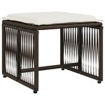 Casa si Gradina - Gradina si terasa - Mobilier exterior - Seturi mobila gradina - Set mobilier de gradina cu perne, 7 piese, maro, poliratan - Infinity.ro