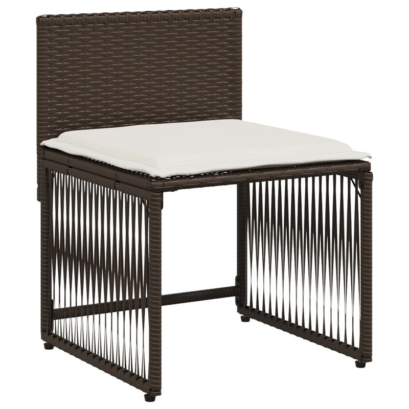 Casa si Gradina - Gradina si terasa - Mobilier exterior - Seturi mobila gradina - Set mobilier de gradina cu perne, 7 piese, maro, poliratan - Infinity.ro