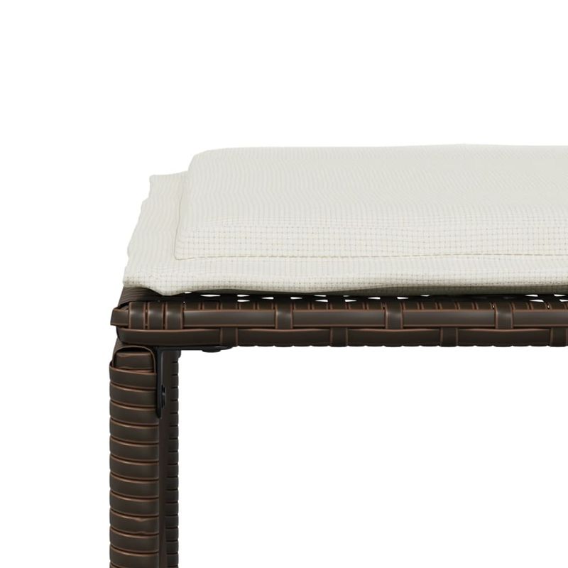 Casa si Gradina - Gradina si terasa - Mobilier exterior - Seturi mobila gradina - Set mobilier de gradina cu perne, 7 piese, maro, poliratan - Infinity.ro