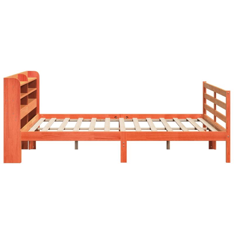 Casa si Gradina - Mobilier - Paturi si accesorii - Paturi - Cadru de pat fara saltea, maro ceruit 180x200 cm lemn masiv pin - Infinity.ro