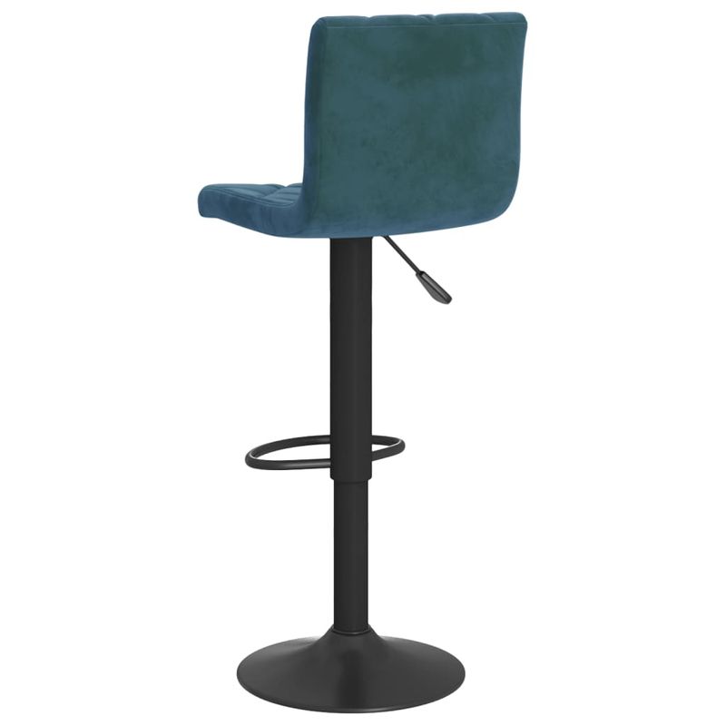 Casa si Gradina - Mobilier - Scaune si fotolii - Scaune - Scaune de bar, 2 buc., albastru, catifea - Infinity.ro