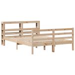 Casa si Gradina - Mobilier - Paturi si accesorii - Paturi - Cadru de pat fara saltea, 120x200 cm, lemn masiv pin - Infinity.ro