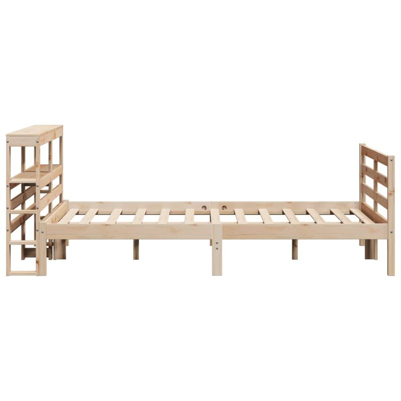 Casa si Gradina - Mobilier - Paturi si accesorii - Paturi - Cadru de pat fara saltea, 120x200 cm, lemn masiv pin - Infinity.ro