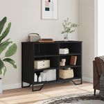 Casa si Gradina - Mobilier - Comode si corpuri - Comode - Dulap, negru, 101x35,5x74,5 cm, lemn prelucrat - Infinity.ro